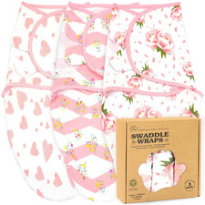 Bublo Baby Newborn Swaddles 0  3 Months   GOTS Certified Organic Cotton Baby Swad