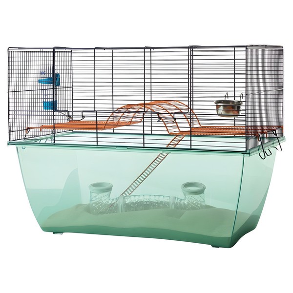 Nobby Nagerheim Habitat Xl FüR Hamster/MäUse, Plexiglas Terrarium 70X37X51Cm-image