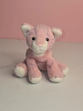 Russ Yomiko Dreamers Pink Tabby Cat Plush #12210 Stuffed Animal Kitty Purple 