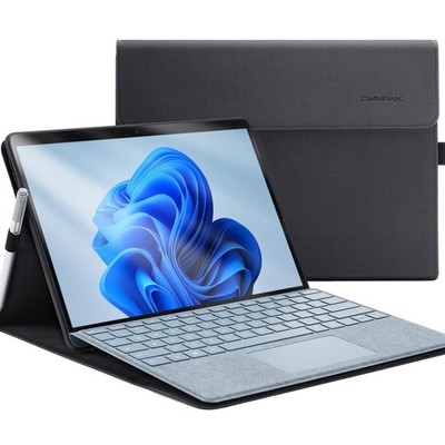 Hülle für Surface Pro 8 Tablet, Business-Hülle mit Stifthalter, Einstellbarer...