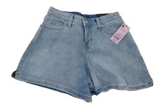 Wild Fable Women's Jean Shorts Size 2 Light Midi High Rise NWT