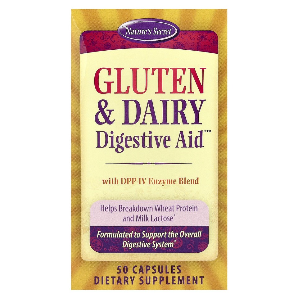 Gluten & Dairy Digestive Aid™, 50 Capsules