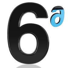 4 Inch House Number Self adhesive House Numbers Mailbox Numbers Modern House ...