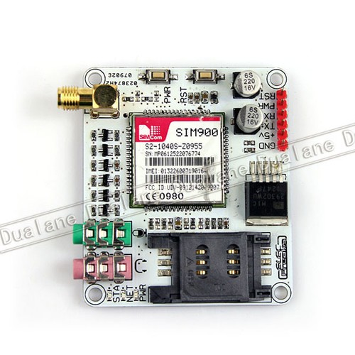 EFCom Pro Wireless 850/900/1800/1900MHz GPRS / GSM Module w/ Antenna for Arduino