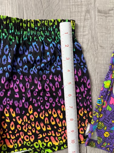 NEW Soffe Shorts Lot of 2 Cheer/Gym/Athletic Youth Medium (8-10) Fun Prints - Picture 9 of 9
