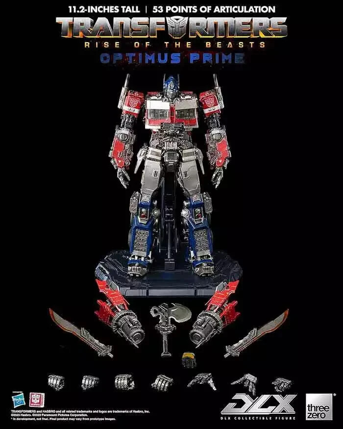 Transformers: Rise of the Beasts Optimus Prime DLX Action Figure