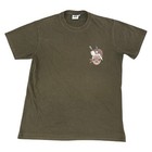 Weird Fish T-Shirt Newcastle Whale Graphic Print Brown Mens Large