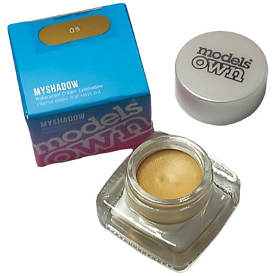 Models Own Cream Eyeshadow 05 Golden Sand MyShadow Waterproof Makeup Neu
