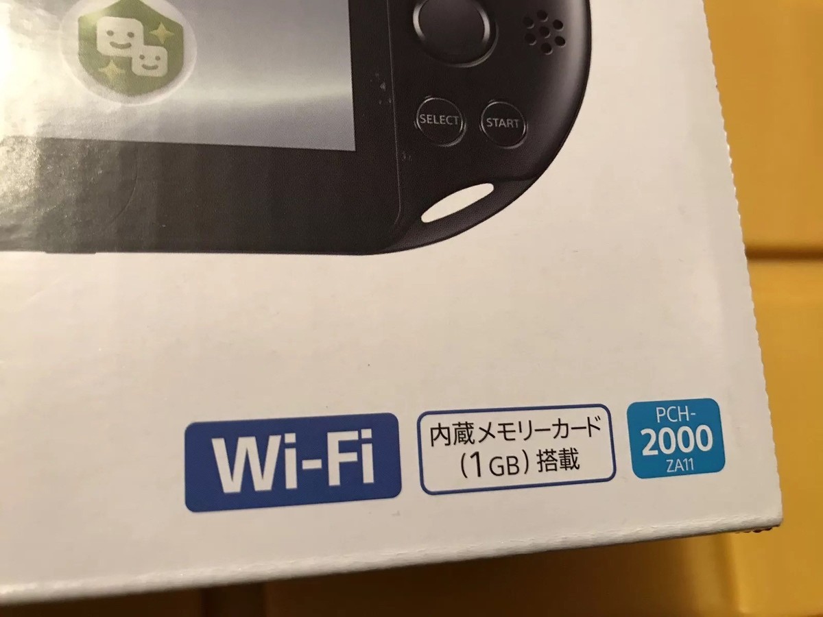Nintendo Switch SONY PlayStationVITA PCH-2000 ZA11 Sony PS Vita PCH-2000 ZA11 Slim Black Console from Japan