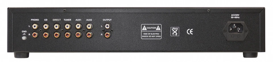 Preamplificador de tubo Dynavox TPR-43 negro con preamplificador Phono MM/MC TPR43 Foto 4 de 4