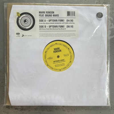 Mark Ronson Bruno Mars Uptown Funk! レコード