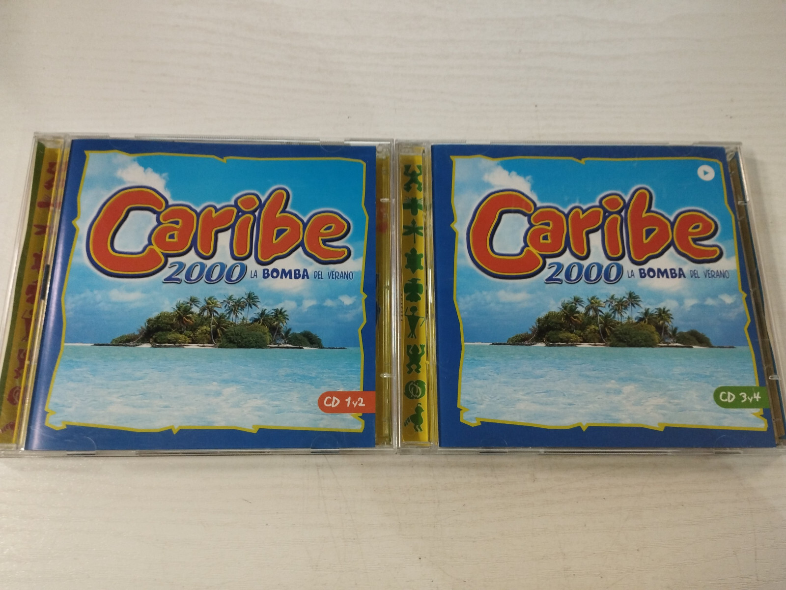 Caribe 2000 La Bomba Del VERANO King Africa Loona DJ Dero S.B.S. - 4 X CD Am ESP