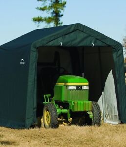 10x10 SHELTER LOGIC SHED IN BOX PORTABLE SHED GARDEN STORE 