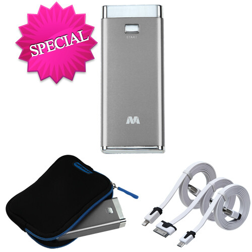 PORTABLE CHARGER SILVER 5600mAh-image