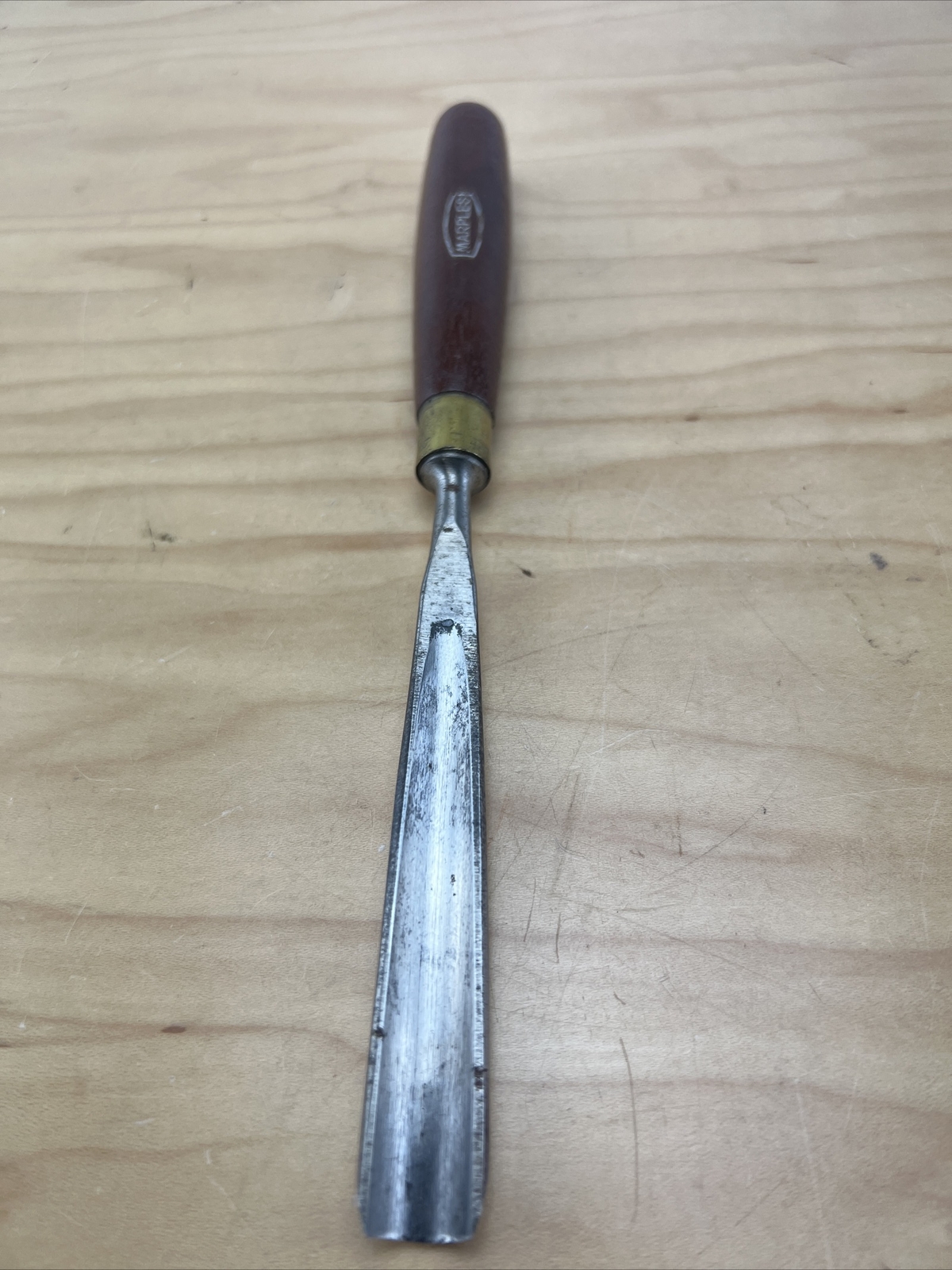 Vintage Marples M8 1/2'' Wood Carving Chisel Gouge Wood Sculpture