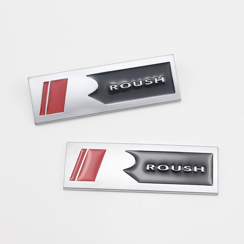 2x Chrome Metal Racing Logo Car Emblem Sport Bagde Turbo Sticker - Foto 4