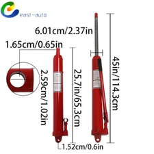 Long Hydraulic Jack Manual Engine Lift Cherry Picker Single Pump 3 Ton