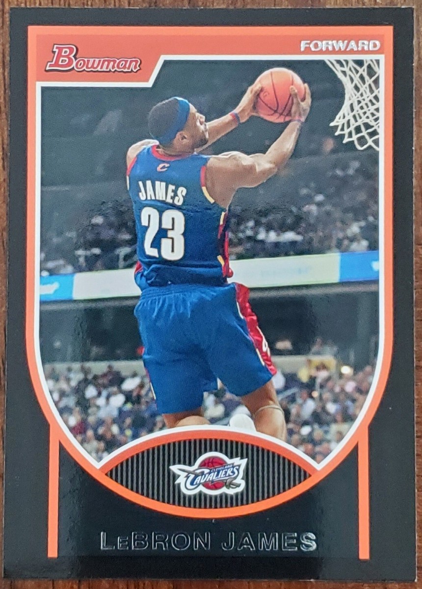 2007-08 BOWMAN LEBRON JAMES CLEVELAND CAVALIERS CARD #23 NM/MT | eBay