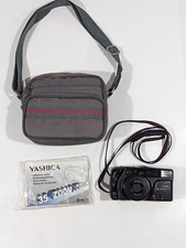 Yashica EZs Zoom 70 Point Shoot 35mm Film Camera 35-70mm With Carrying Bag