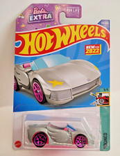 Hot Wheels 2022 Tooned  Barbie Extra Gray