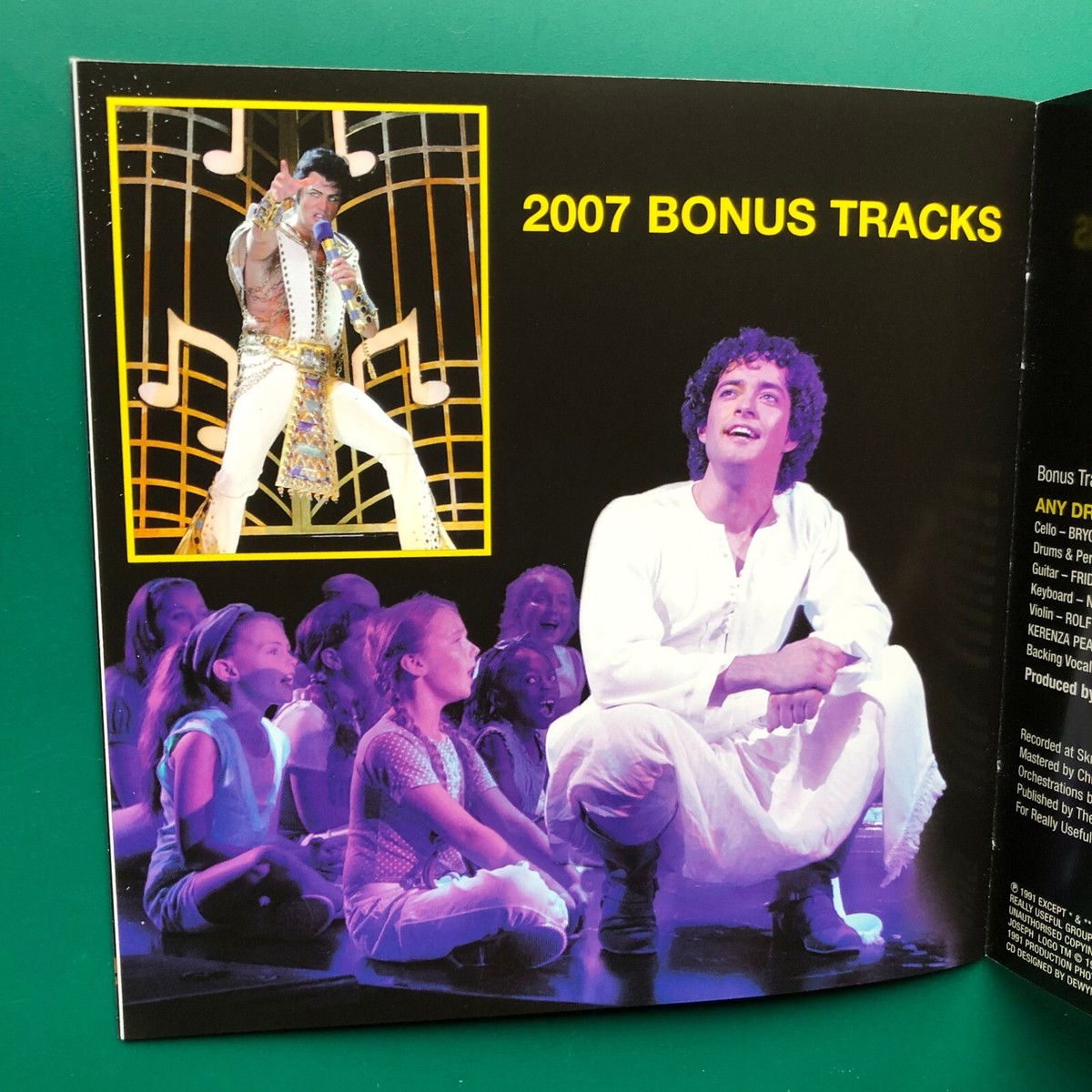 JOSEPH & The AMAZING TECHNICOLOR DREAMCOAT CD Jason Donovan