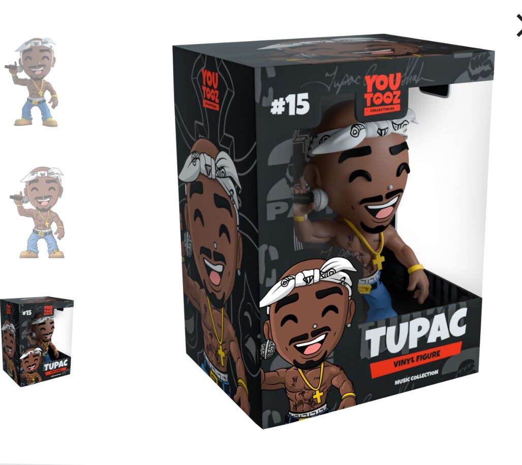 2Pac Shakur フィギュア 人形 Hiphop RAP 激レア 2パック Tupac Shakur Inspired Figurine, 2 Pac Doll, Hip Hop Rap