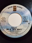 EAGLES - "ONE OF THESE NIGHTS" B/W "VISIONS" ASYLUM-45257 VG F157