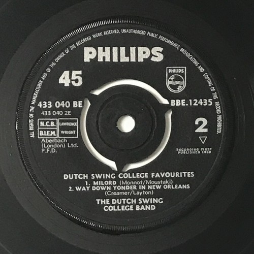 The Dutch Swing College Band - Favourites 4 track EP Record - BBE. 12435 VG+ - Picture 4 of 4