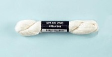 PEPPER POT SILK 003 Cream Single Ply 30 Yd. Needlepoint Stitching Thread