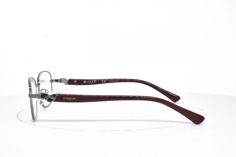 GAFAS DE MODA GRIS PLATA marco 52-16-137 3946 548 Auténticas Foto 3 de 4