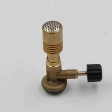 Lab Bunsen Burner Natural Gas Liquid Propane w Air Gas Adjustment Microbiology