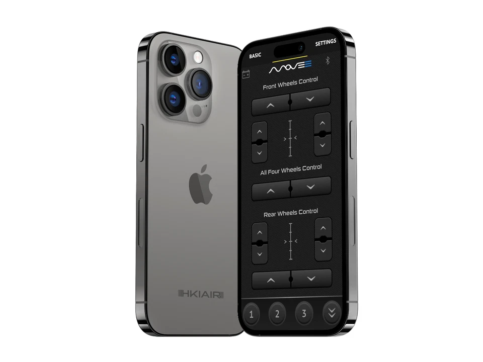 Control Remoto AIR RIDE SUSPENSIÓN Gestión - Combo Controlador Teléfono Inteligente+ Foto 3 de 4