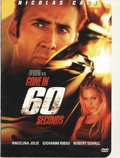 No Disc ORIGINAL COVER ART Gone In 60 Seconds 2000 DVD Cover Nicholas Cage
