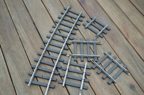 Rails Märklin pour modélisme ferroviaire à l'échelle G
