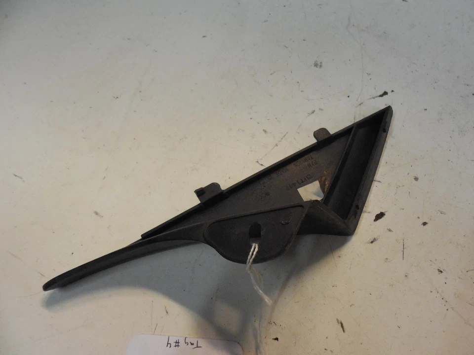97-02 Saturn 3DR SC1 SC2 Coupe Exterior Left Windshield Corner Cover Mirror Trim - Image 4 of 4