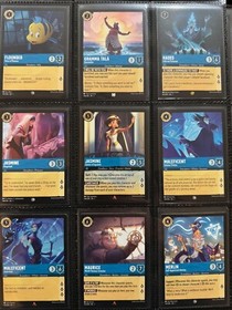 Disney Lorcana First Chapter - All First Chapter Cards Available #1-204 NM+