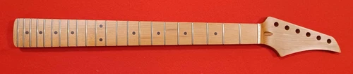 Guitar Neck, Modern Type, 22 fret, Maple, ROASTED MAPLE