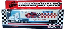 1:87 MATCHBOX NASCAR  10 "PUROLATOR RACING " SUPER STAR TRANSPORTERS  TRUCK
