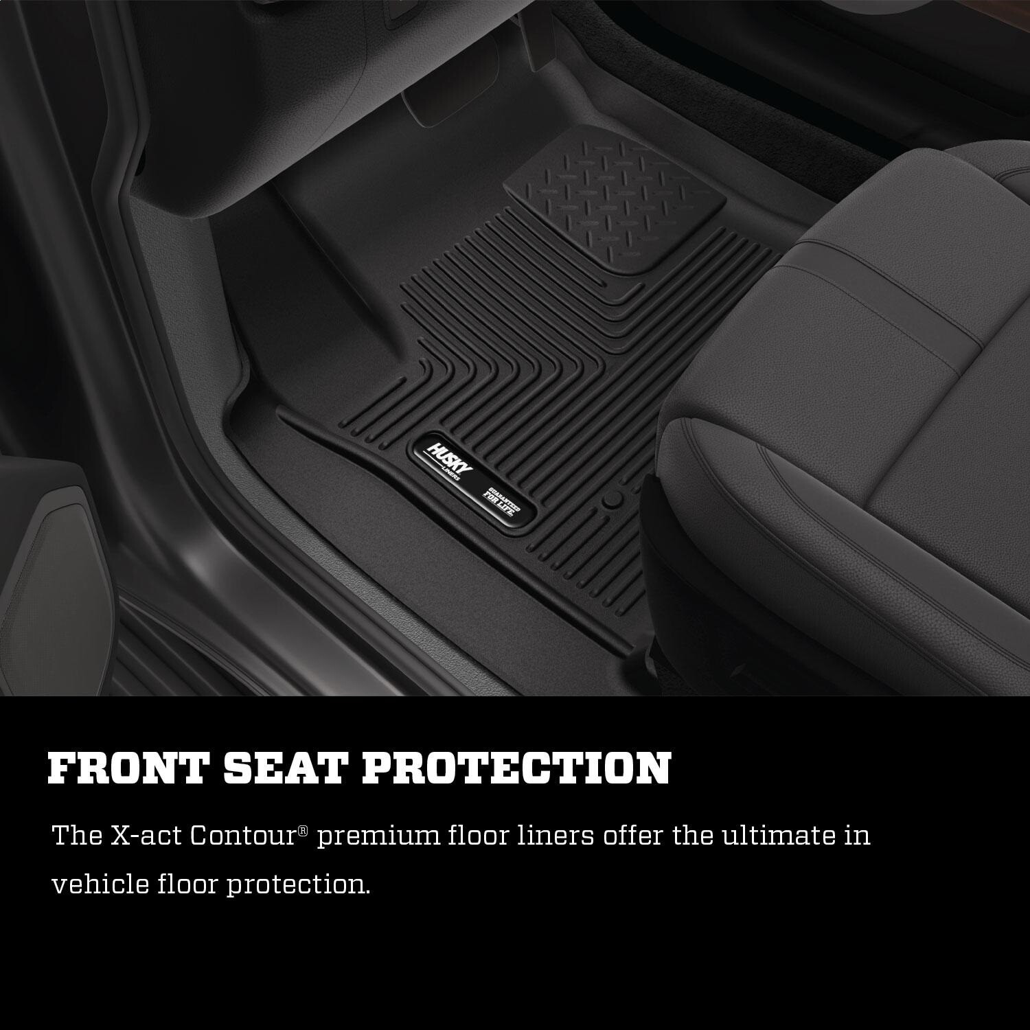Husky Liners 52361 X Act Contour Floor Liner Fits 17 22 Sportage Tucson 