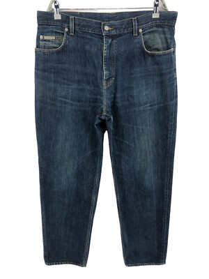 CALVIN KLEIN Herren Gerade Regular Jeans Größe W36 L31