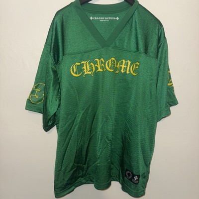 CHROME HEARTS STADION TRIKOT GRÜN MEDIUM BRANDNEU und 100 % authentisch