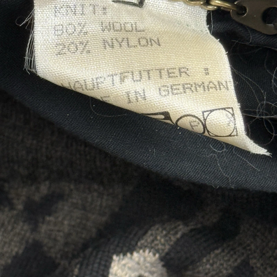 Selten von Francois Markin Pullover Herren 54 2XL XXL V-Ausschnitt Wollmischung Cardigan - Bild 3 von 4