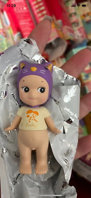 ソニーエンジェル　lucky meow meow 猫 キャット　海外限定✨ Happy Meow - Authentic Sonny Angel Lucky Meow Meow Series Mini