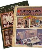 Boxes of Memories And Albums And Frames Pamphlets. Set Of 2
