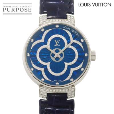 ◆Louis Vuitton 23AW◆Tambour Moon Divine 35MM◆腕時計◆ LOUIS VUITTON Tambour Moon Divine QA095 Ladies Watch From