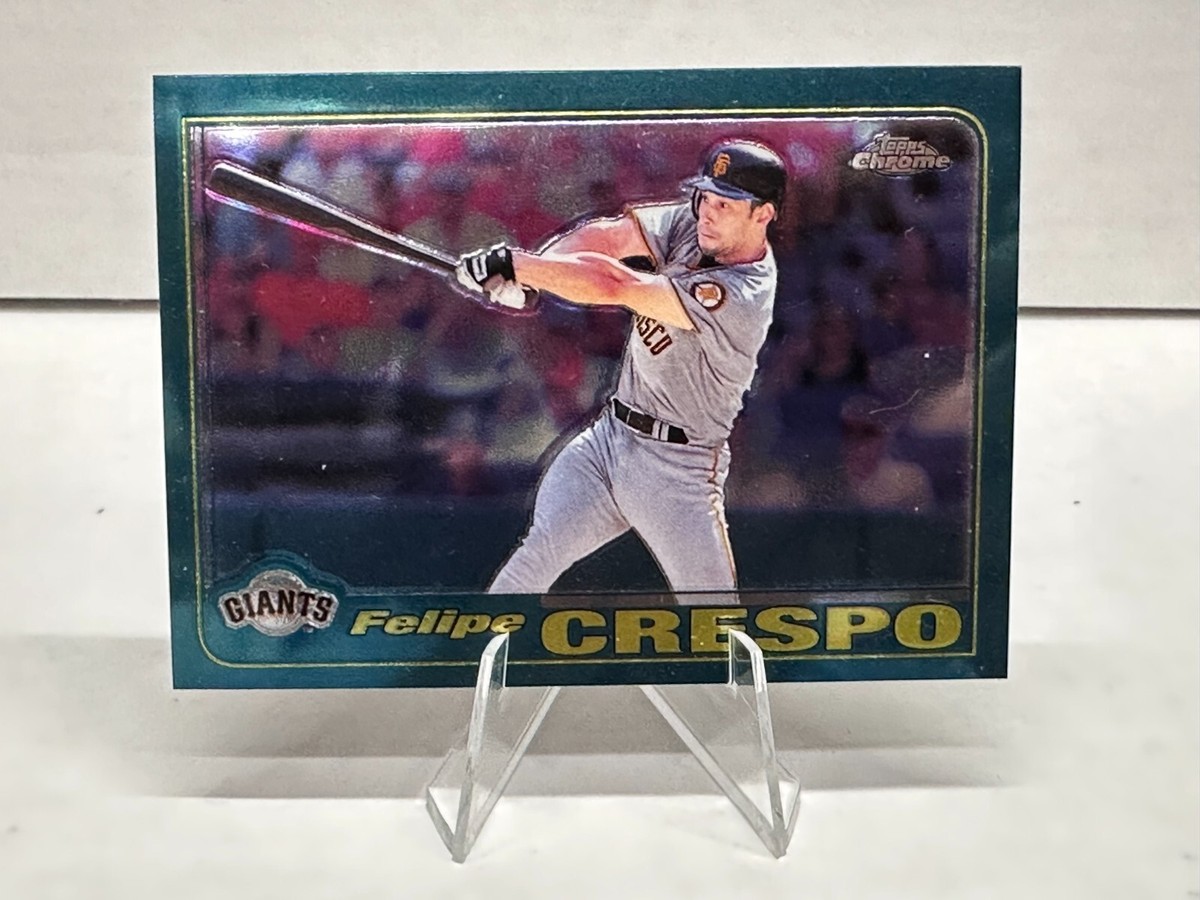 2001 Topps Chrome #589 Felipe Crespo San Francisco Giants Baseball