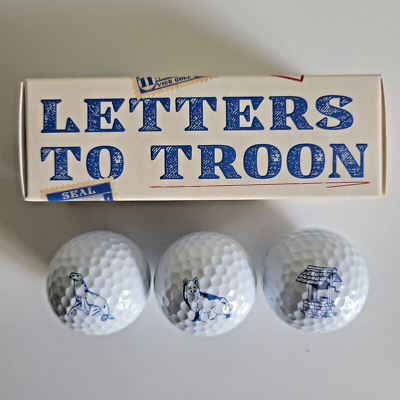 Vice Golf Pro Plus Letters to Troon Limited Edition Balls New Sleeve - 3  Balls | eBay