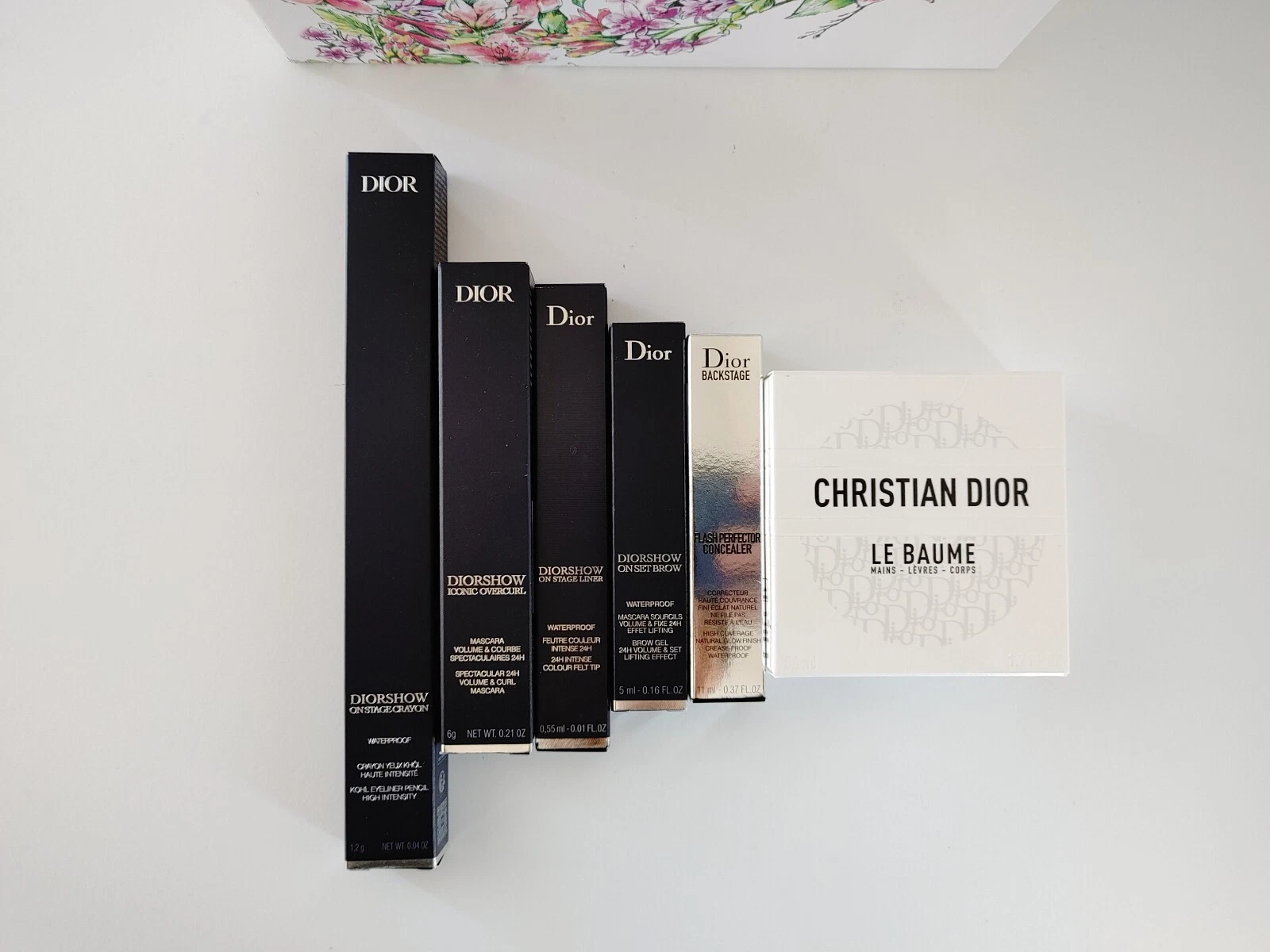 Boîtes cosmétiques vides DIOR