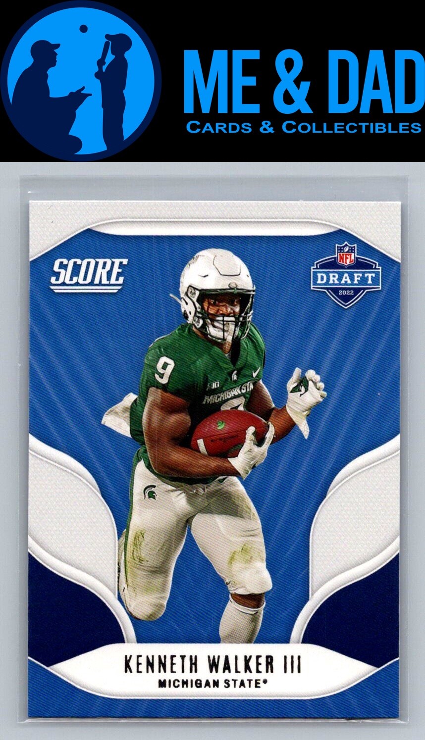 2022 Score #D15 Kenneth Walker III NFL Draft