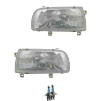 Scheinwerfer Set Links & Rechts H4 FüR VW Vento 1H2 Inkl. Osram Lampen